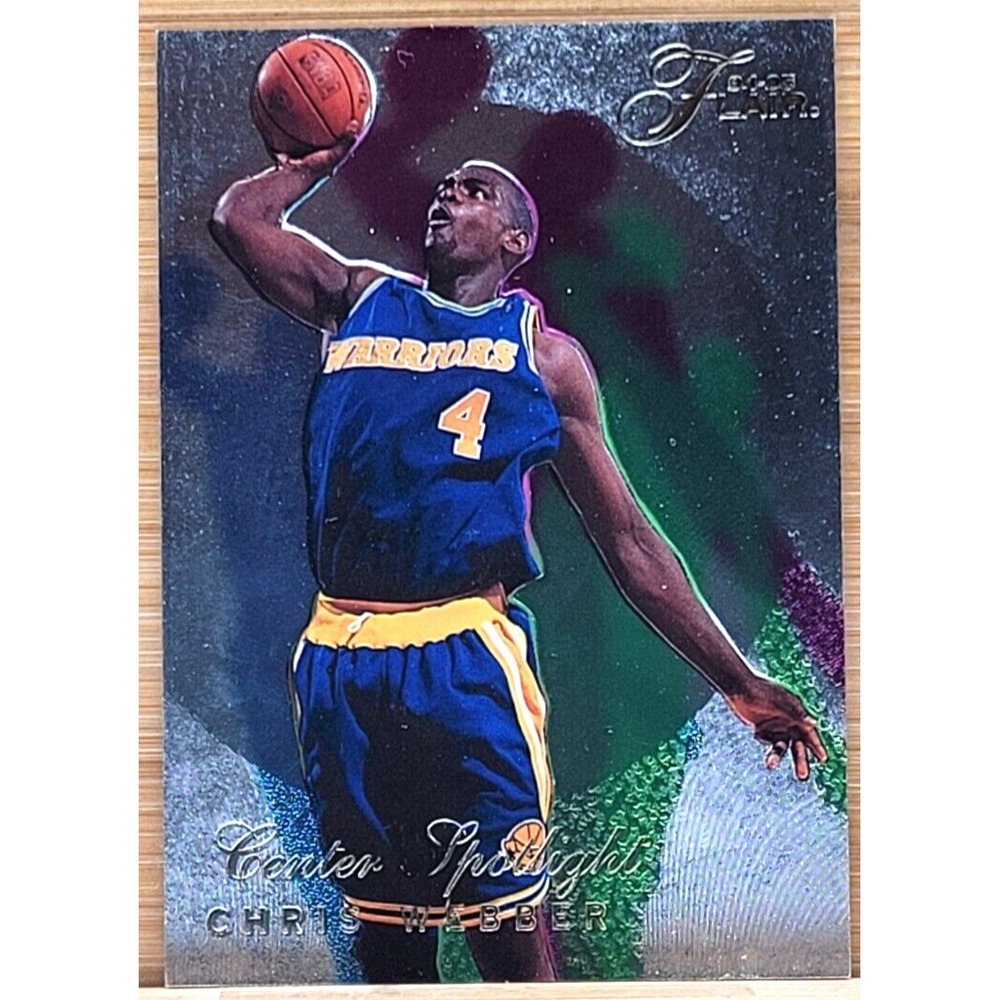 1994-95 FLAIR‎ CHRIS WEBBER CENTER SPOTLIGHT